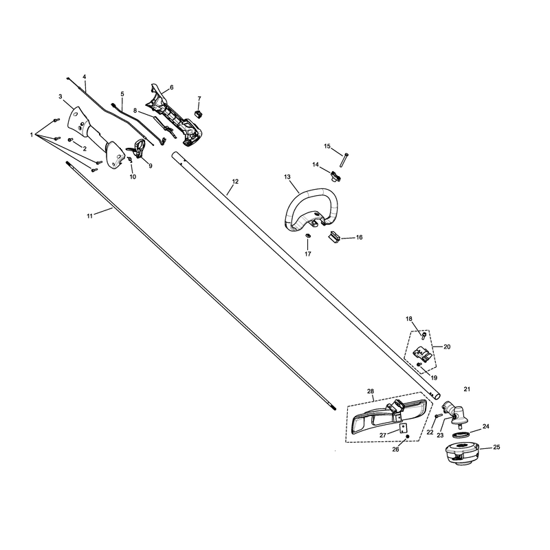 SHAFT AND HANDLE
