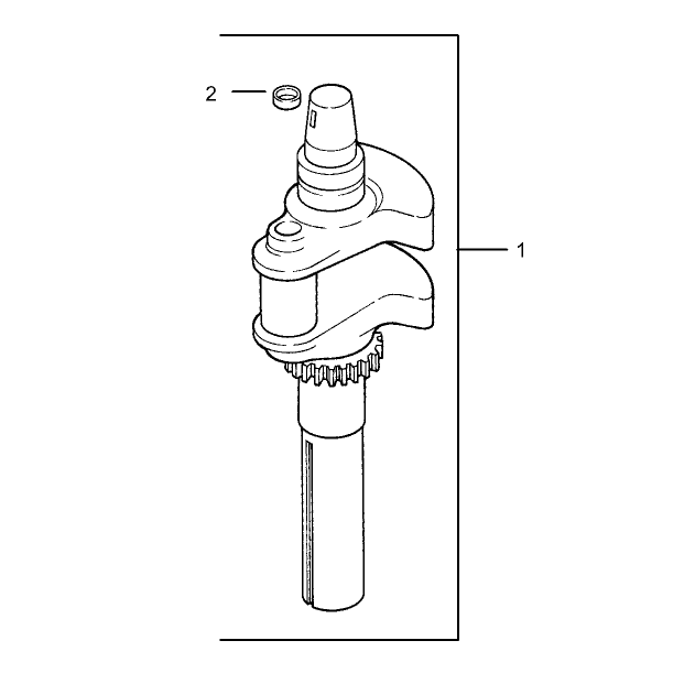 Crankshaft Assembly Kohler CV20S PRO 65593
