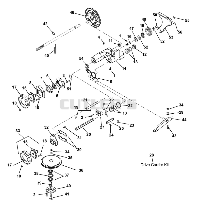 Friction Wheel And Drive
