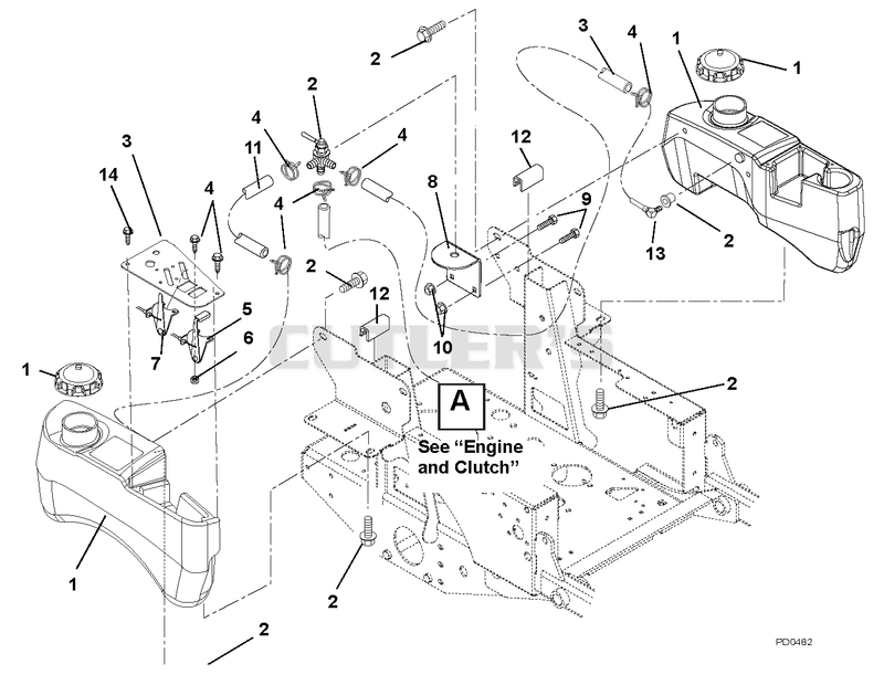 Fuel Tanks And Hoses