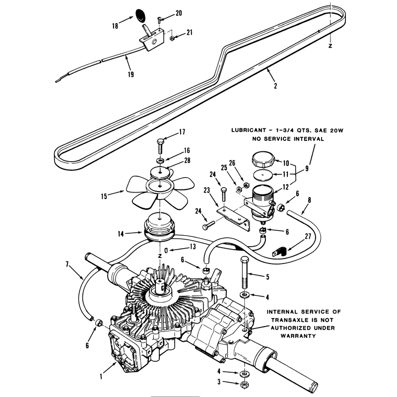 Hydrostatic Transaxle