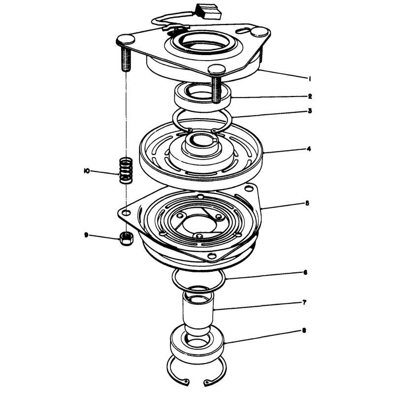 Clutch Assembly No 54-3200