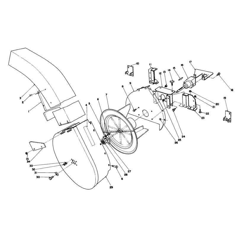 Grass Collection System Model No 30751 Optional