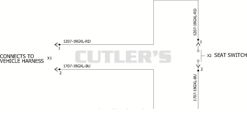 Wiring Diagram - Seat Jumper Harness