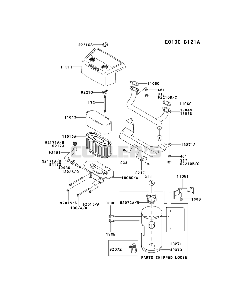 AIR-FILTER/MUFFLER