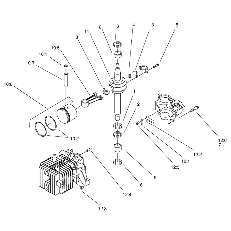 Short Block Assembly No 93-4349