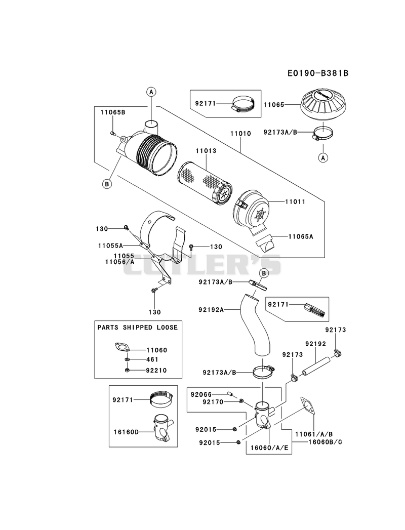 AIR-FILTER/MUFFLER