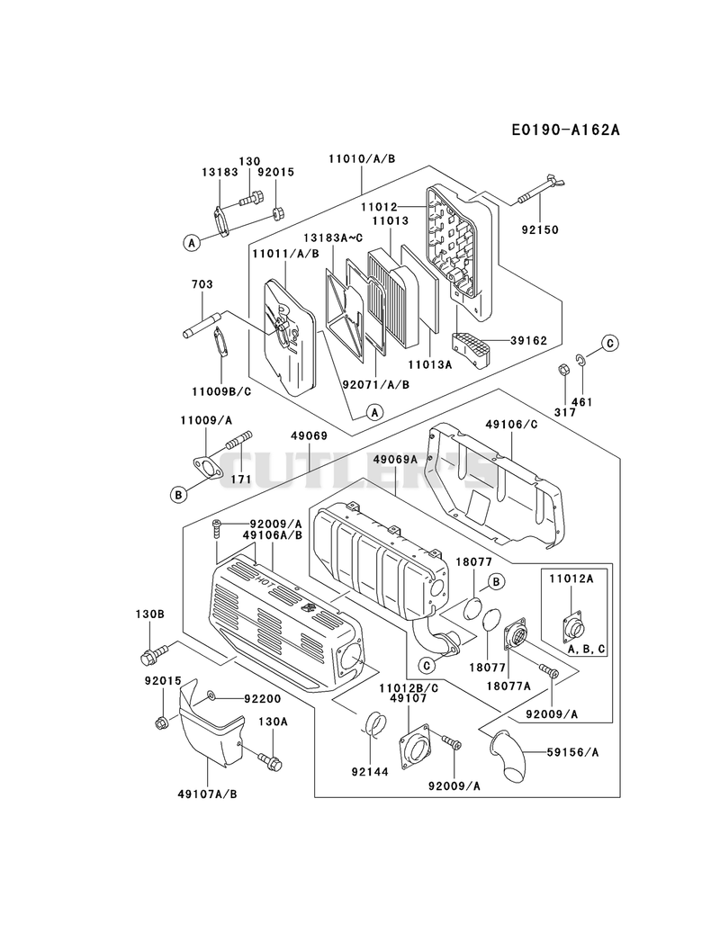 AIR-FILTER/MUFFLER