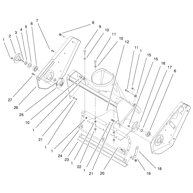 Auger Housing Assembly