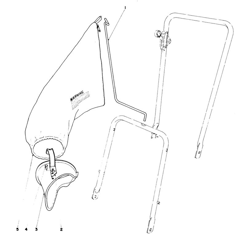 Grass Bagging Kit Optional No 28-1510