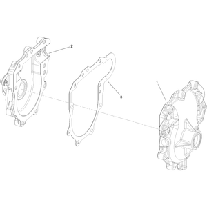 Gearcase and Gasket Assembly No 110-3439