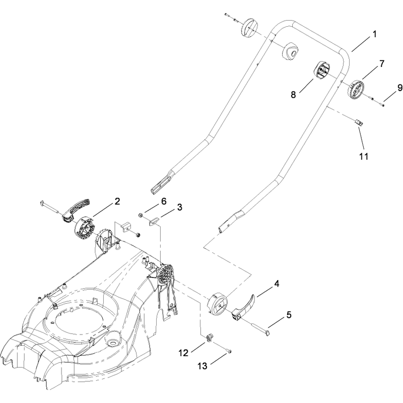 Lower Handle Assembly