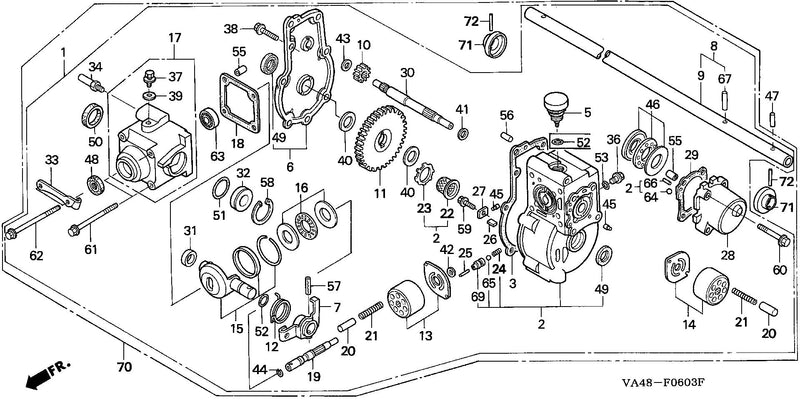 TRANSMISSION (HRC216/K1  HXA)