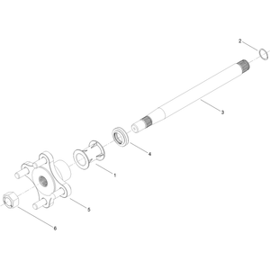 Axle Kit Assembly No 120-7932