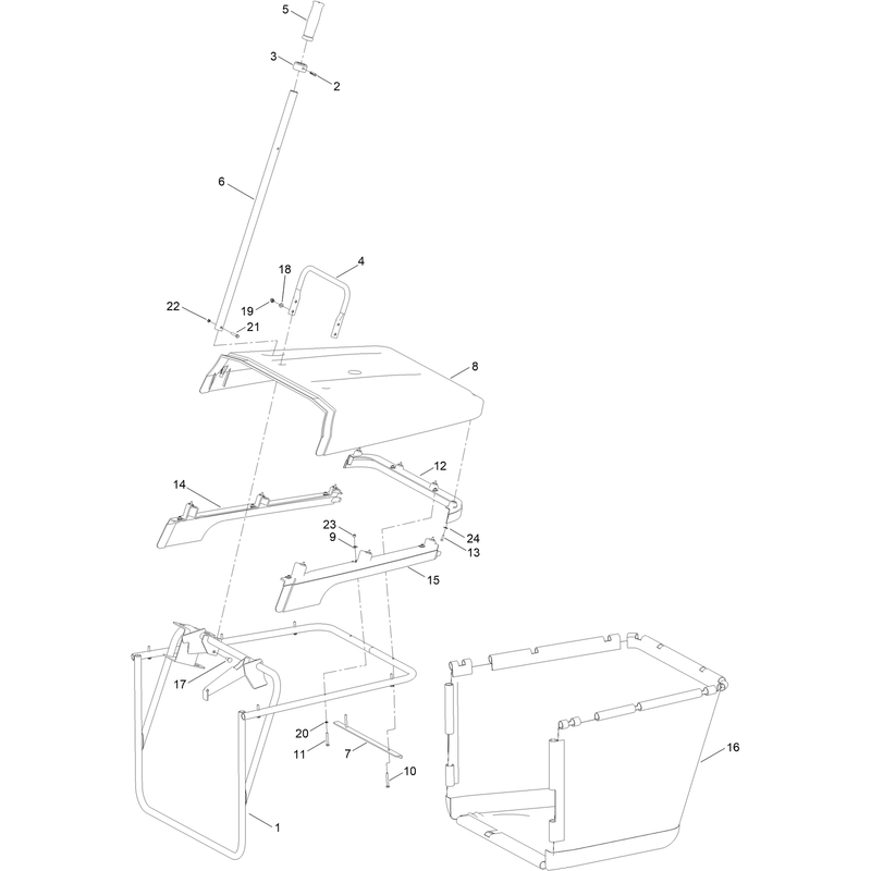 Grass Bag Assembly No. 134-7160