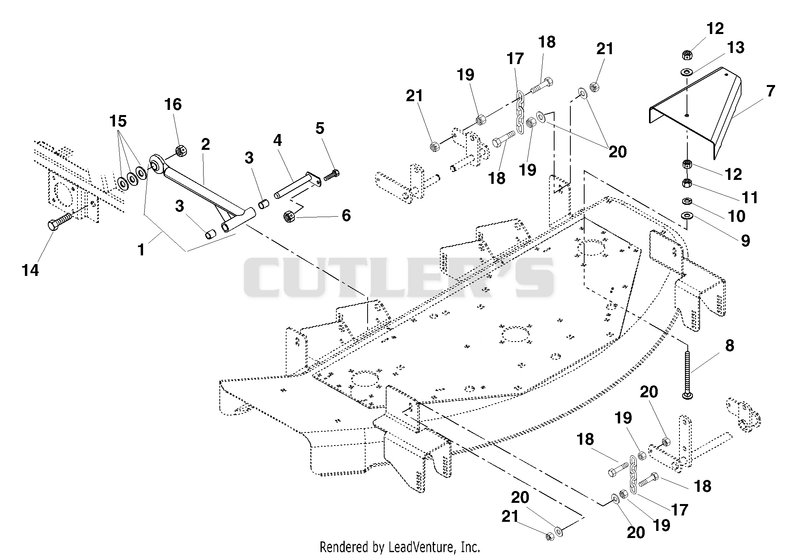Mounting Arms, Brackets And Belt Guards