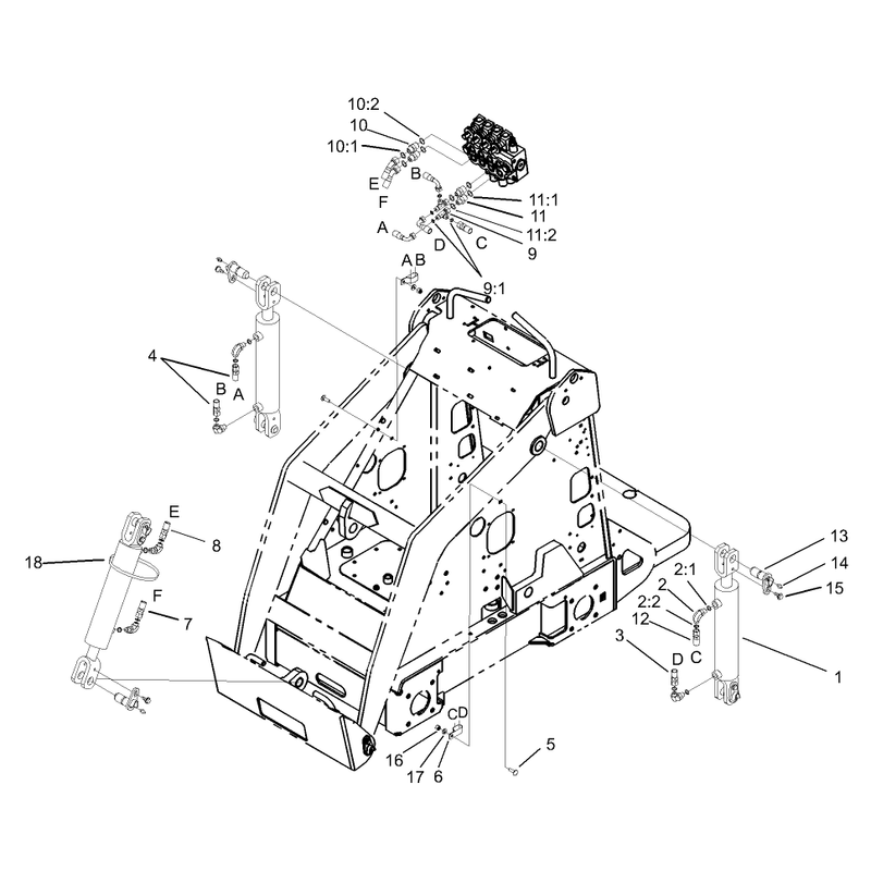 Hydraulic Cylinder Installation Assembly