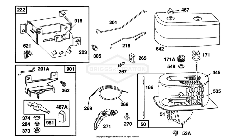 Controls, Air Cleaner Group