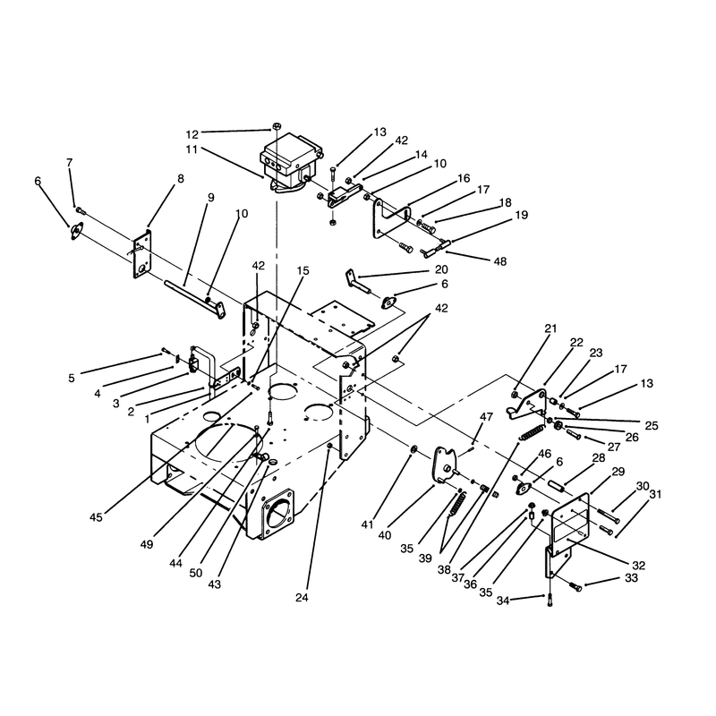 Hydraulic Pump and Linkage Assembly