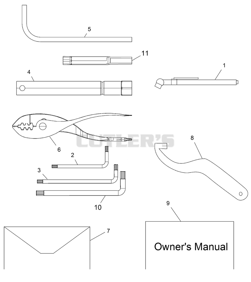 Tool Kit And Owners Manuals