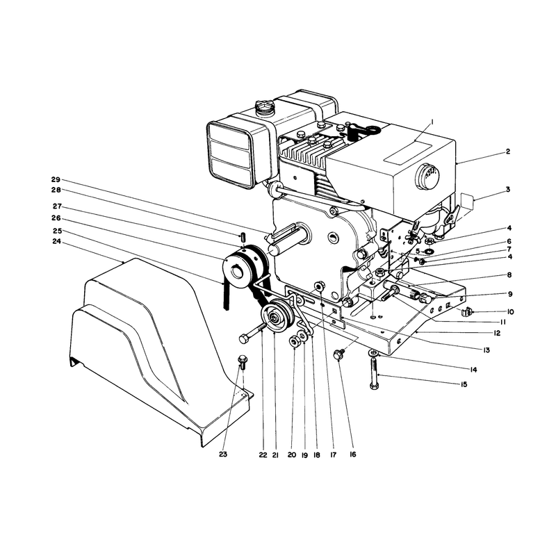 Engine Assembly (model 38155)