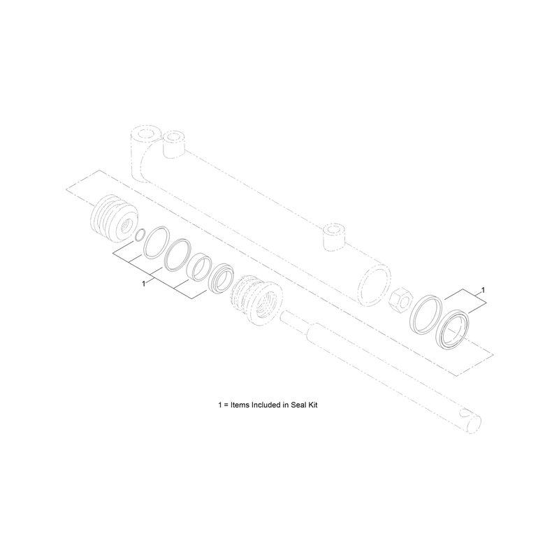 Hydraulic Cylinder Assembly No 132-5748