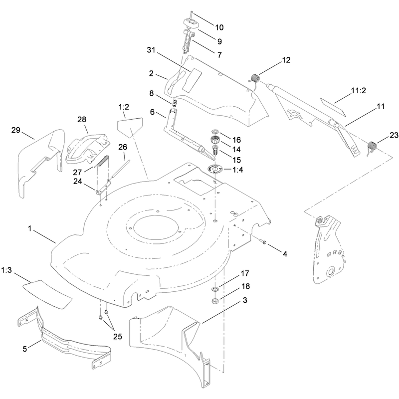 Housing and Rear Door Assembly