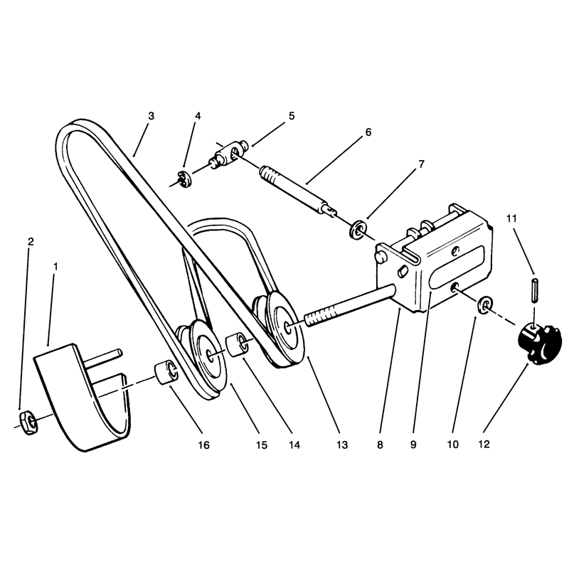 Deck Drive Belt Attachment