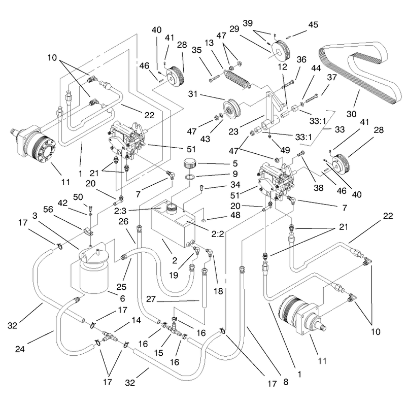 Hydraulic System Assembly