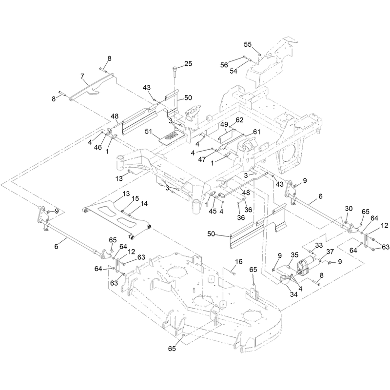 Deck Lift Assembly