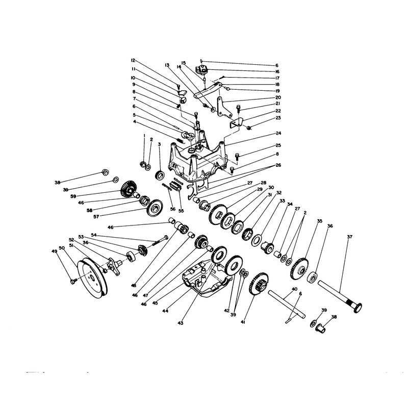 Transmission Assembly No. 66-8030