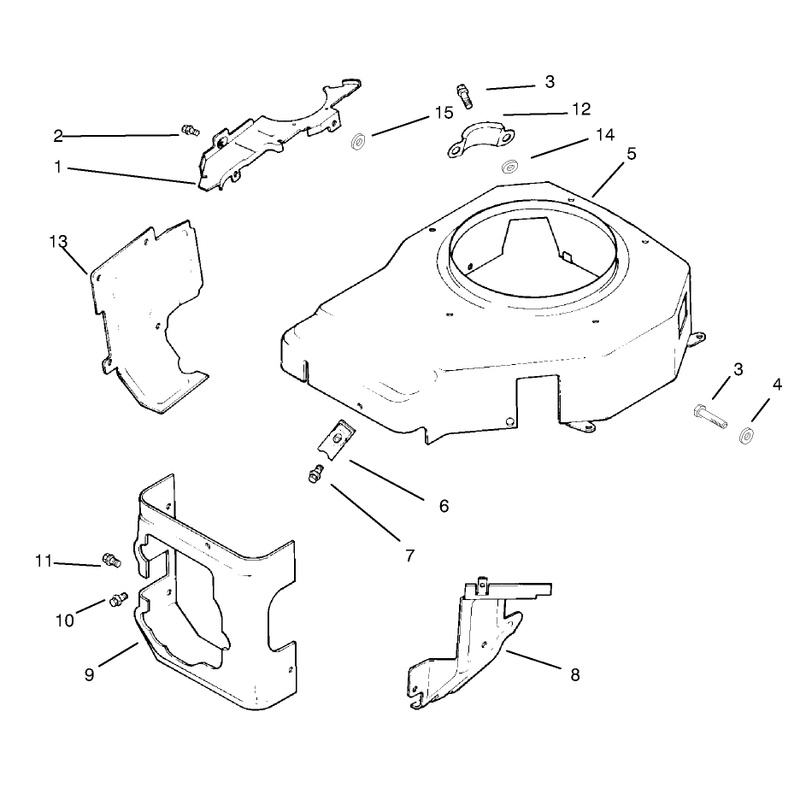 Blower Housing and Baffles