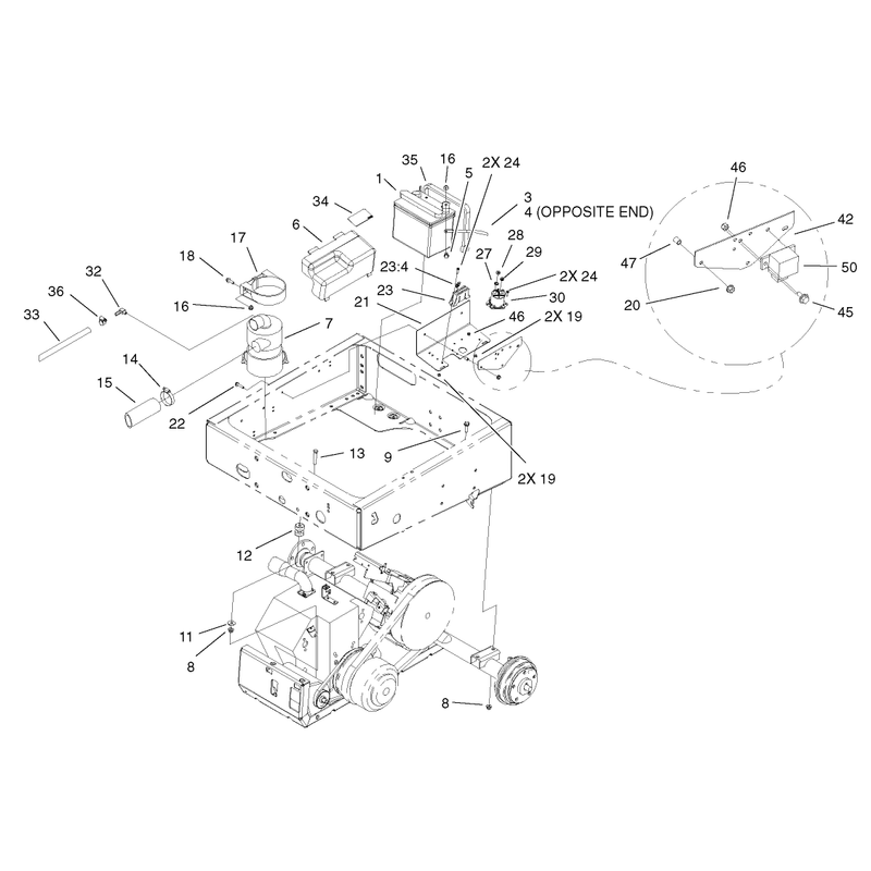 Drivetrain Mount Assembly