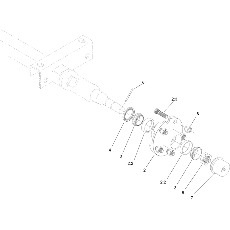 Axle Assembly No. 119-5190