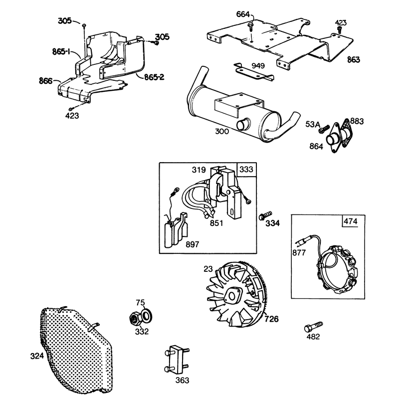 Engine Briggs and Stratton