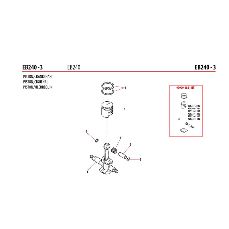 PISTON, CRANKSHAFT