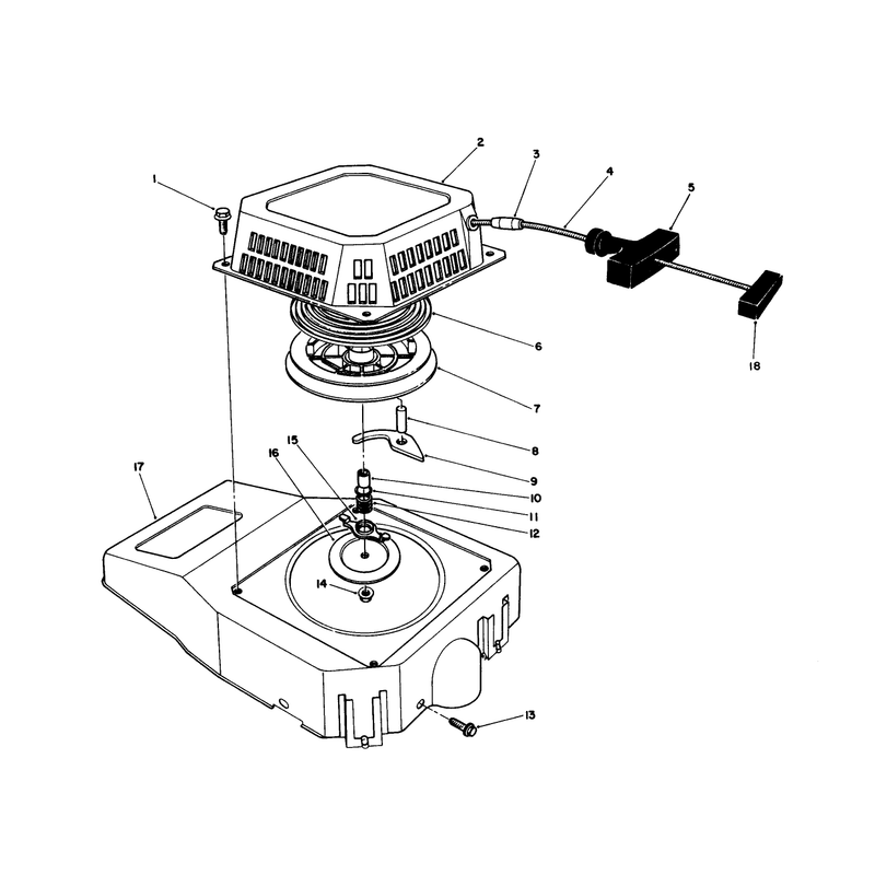 Recoil Assembly Model No Vmh7