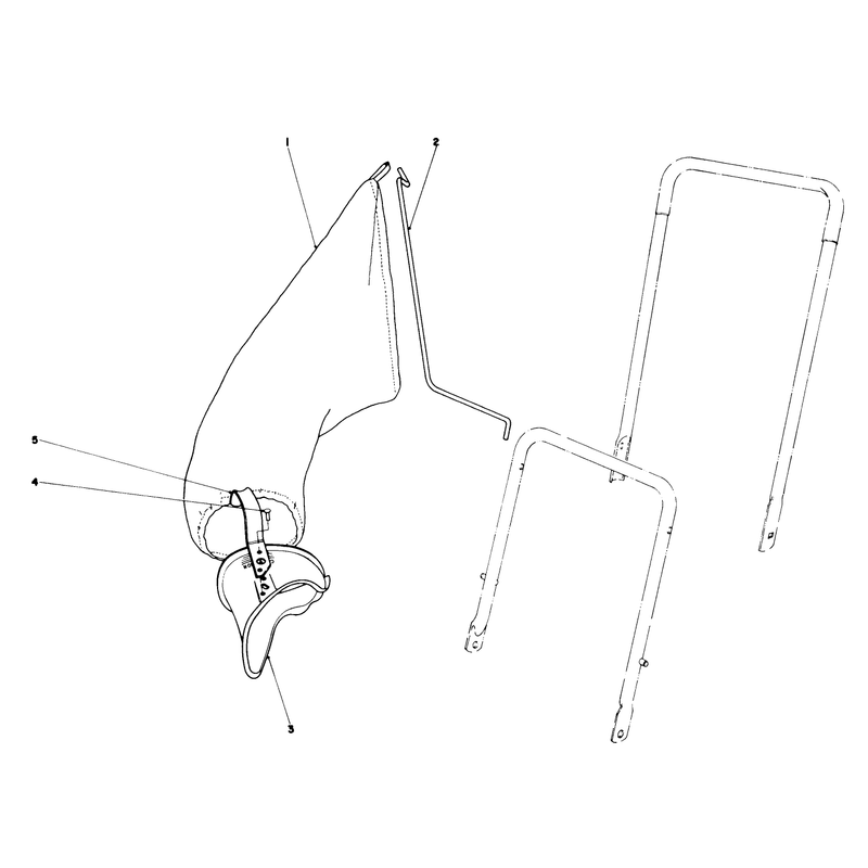 Grass Bagging Kit No 38-0050 Optional