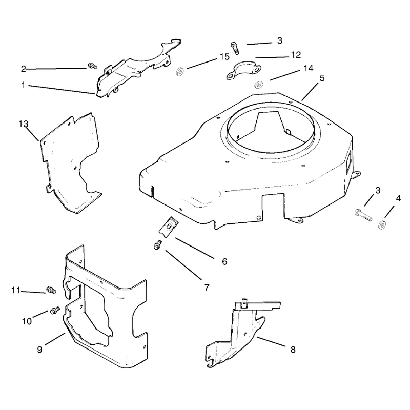 Blower Housing and Baffles