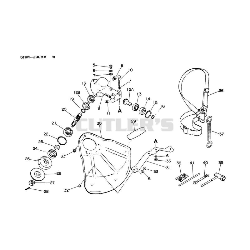 Gear Case Shield and Tools