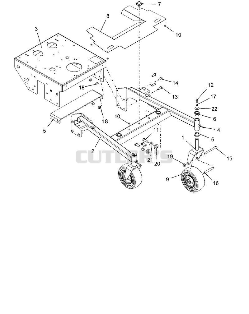 Frame And Casters