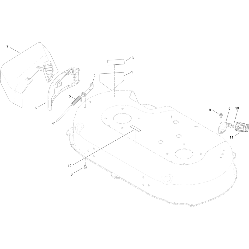 Side Discharge Chute Assembly