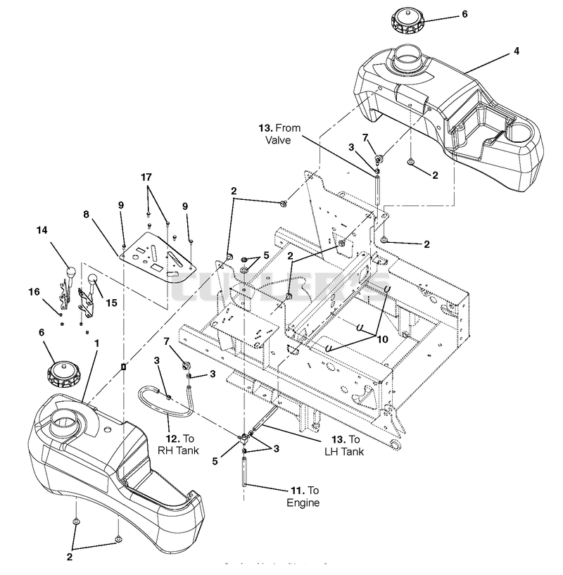 Fuel Tanks And Hoses