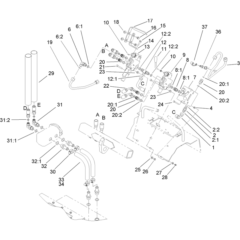 Hydraulic Valve Assembly