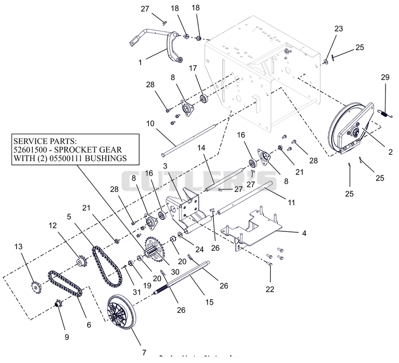 Friction Drive - Track CE