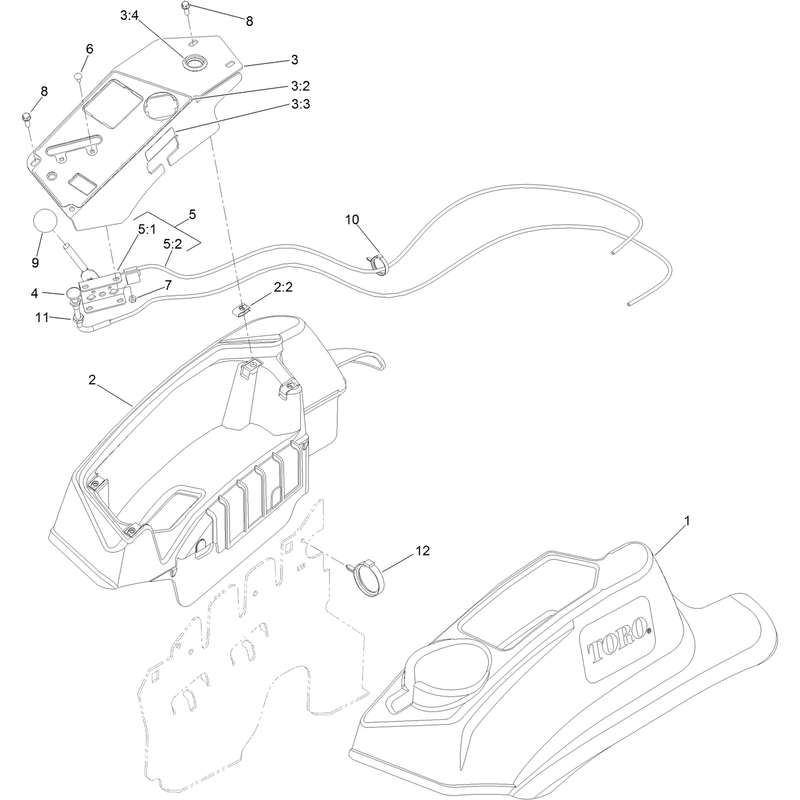 Console and Control Panel Assembly