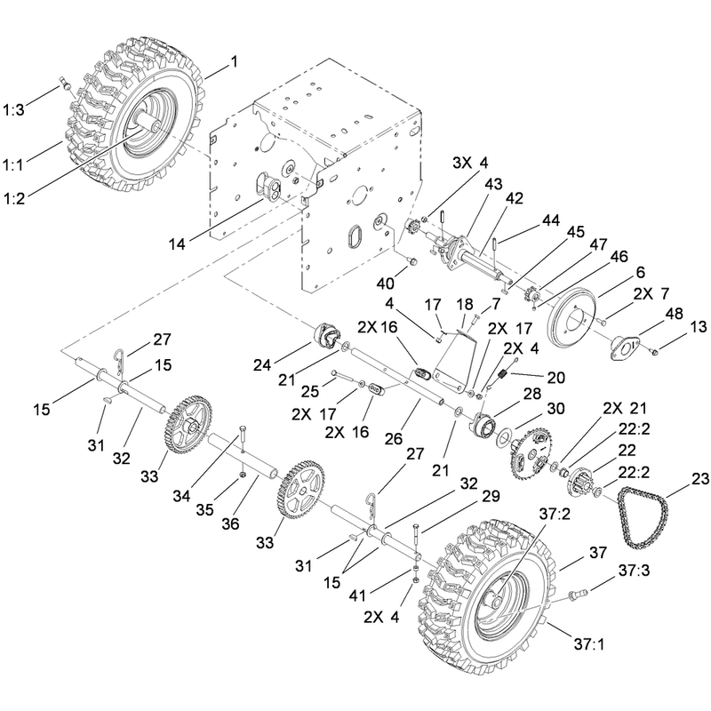Wheel Clutch Assembly