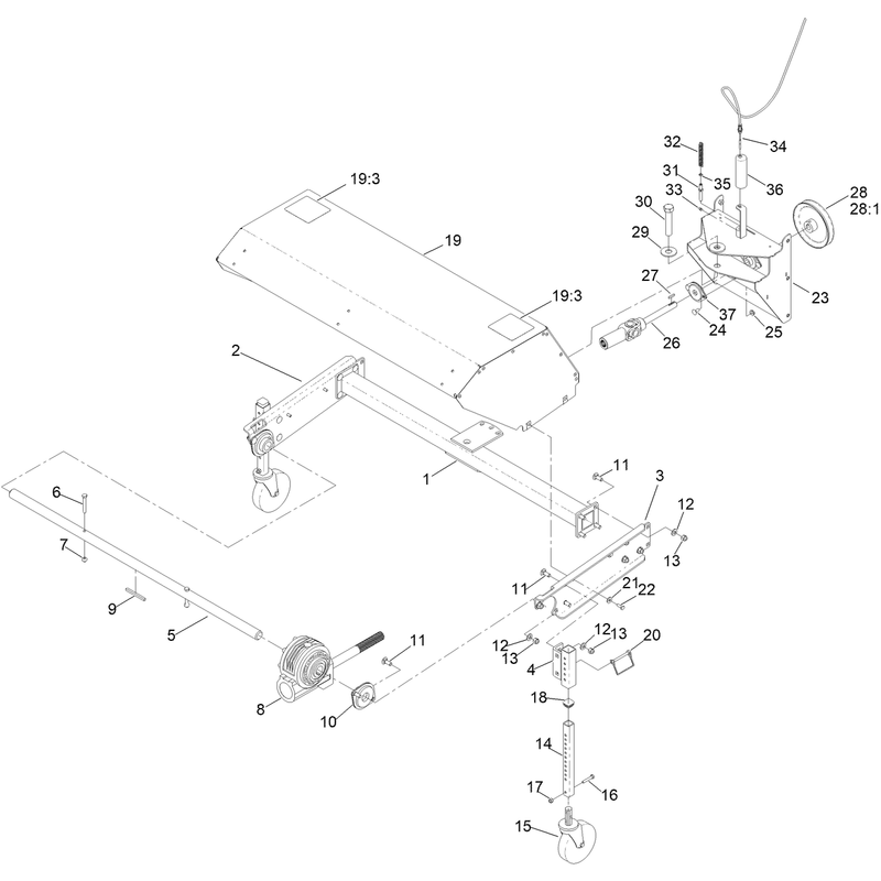 Broom Frame Assembly