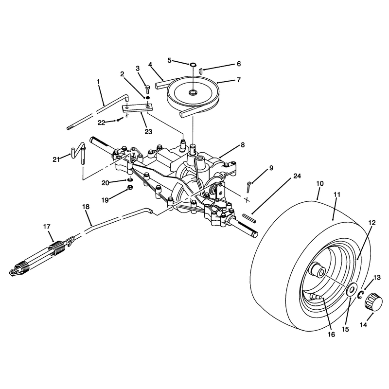 Rear Axle Assembly