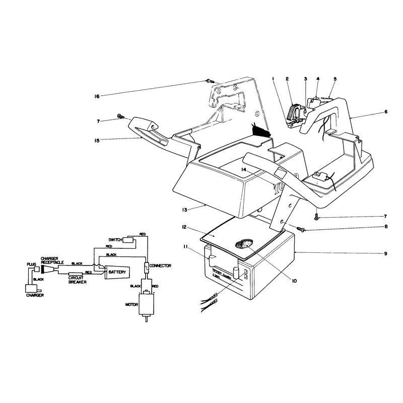 Upper Case Assembly